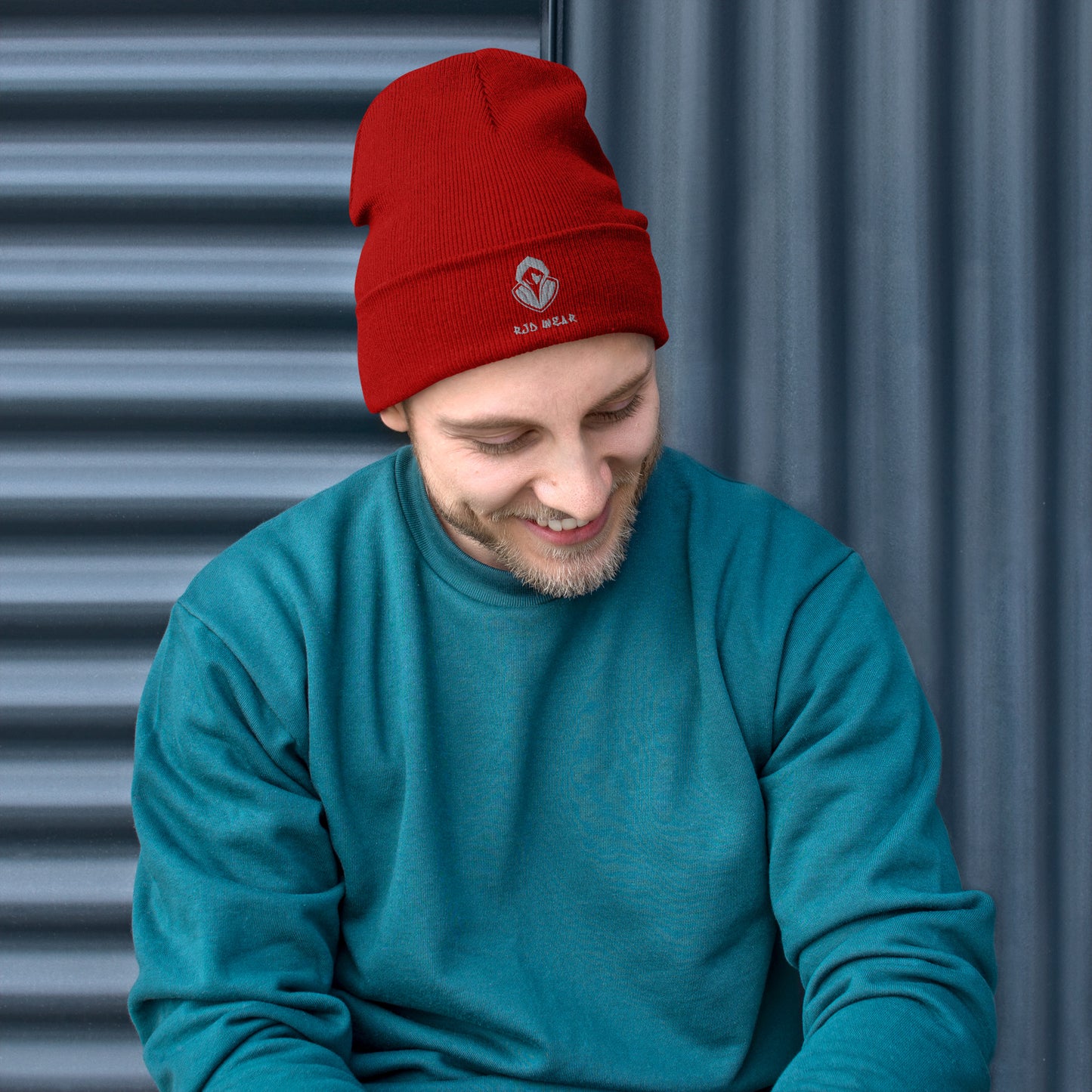 RJD p Embroidered Beanie