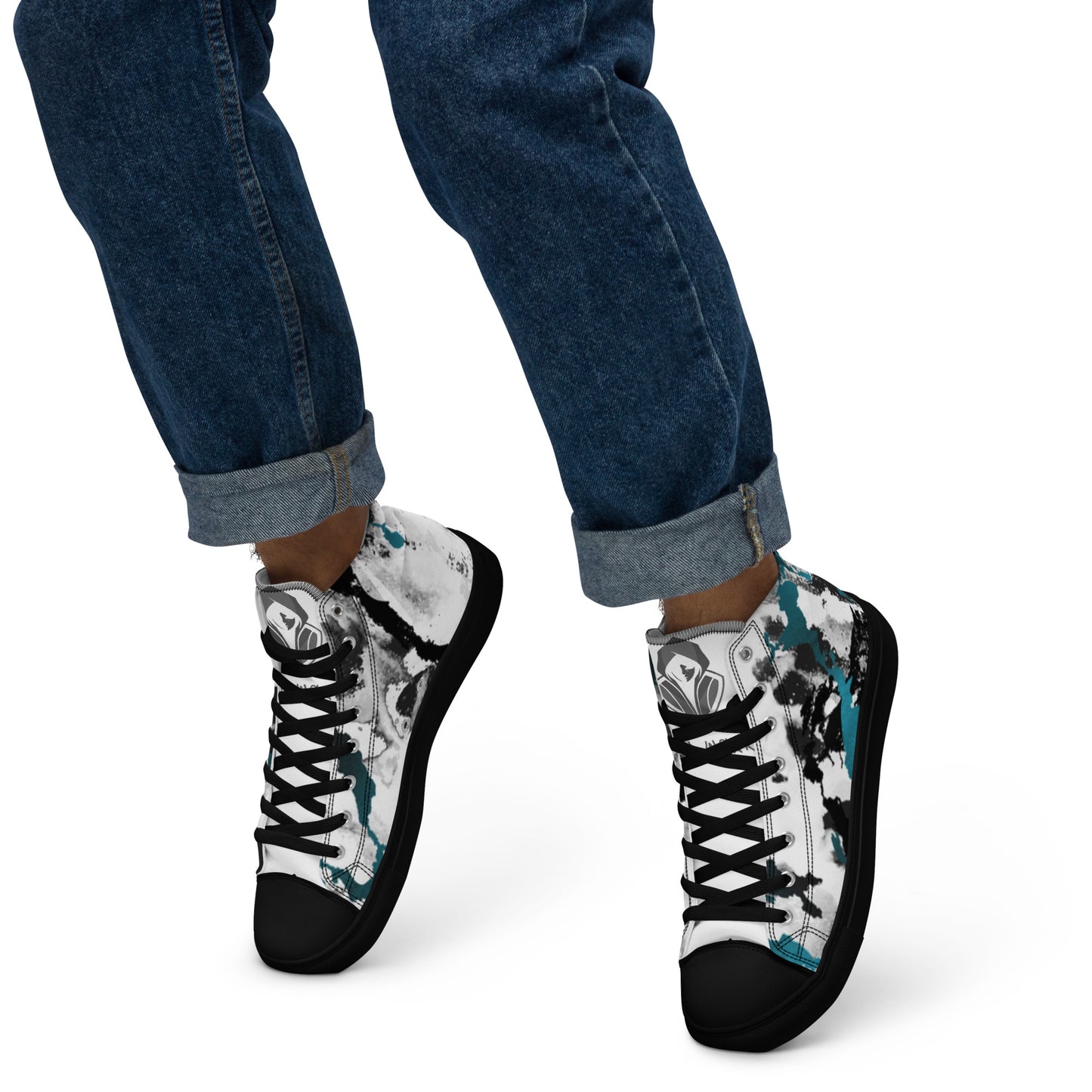 RJD Wear Men’s high top canvas shoes