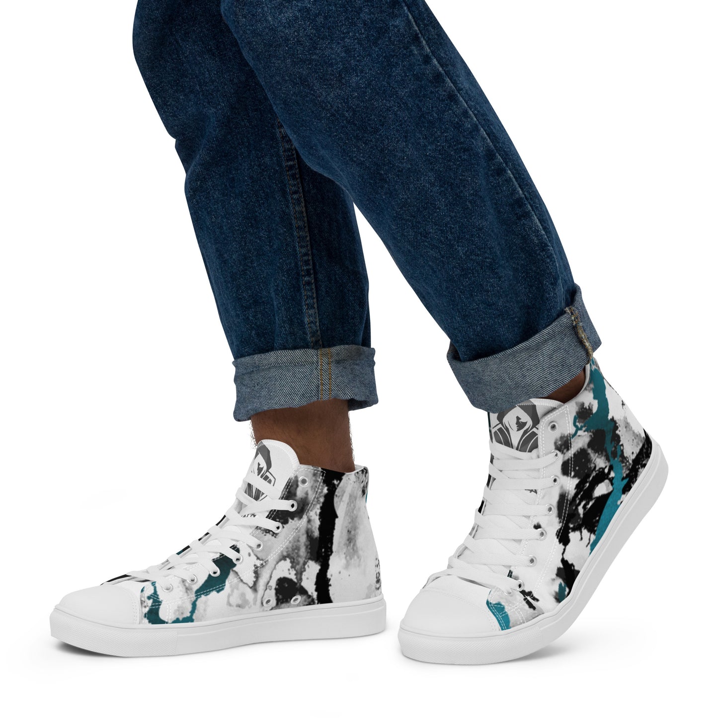 RJD Wear Men’s high top canvas shoes