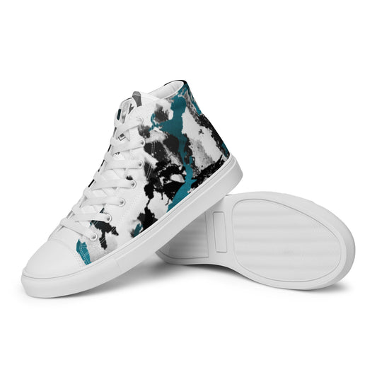 RJD Wear Men’s high top canvas shoes