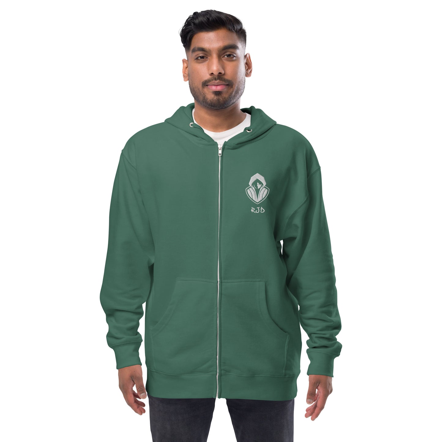 RJD Unisex Fleece Zip Up Hoodie