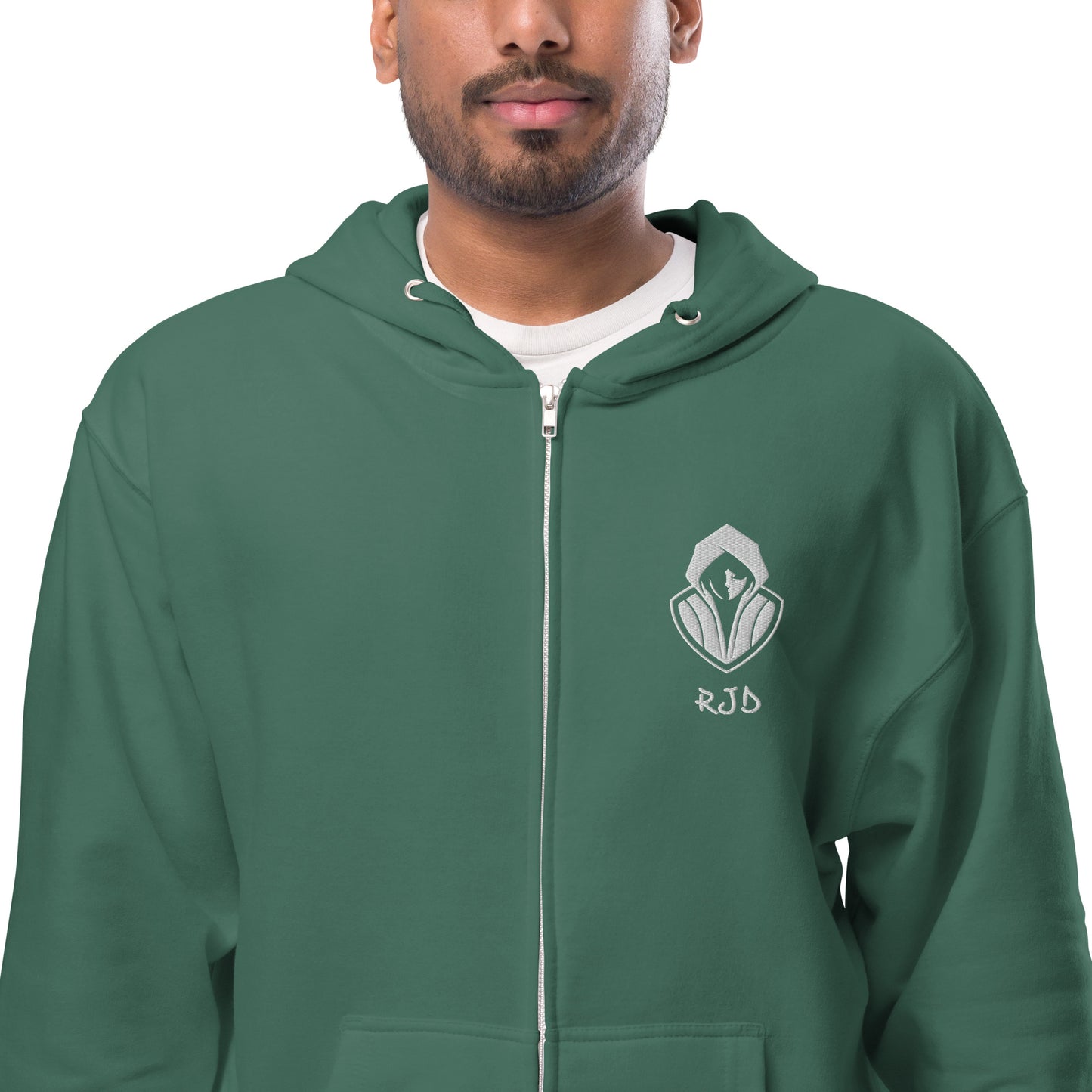 RJD Unisex Fleece Zip Up Hoodie