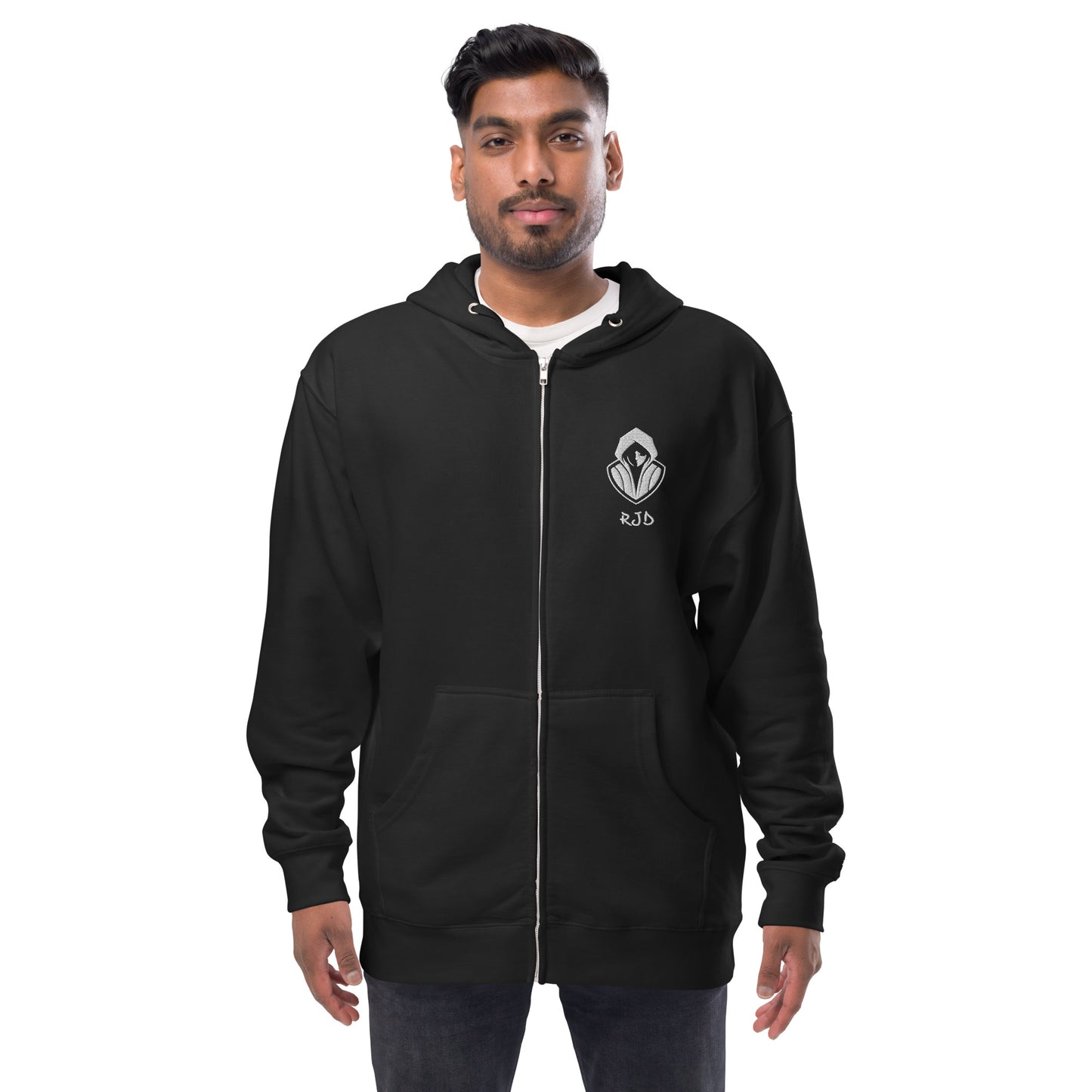 RJD Unisex Fleece Zip Up Hoodie