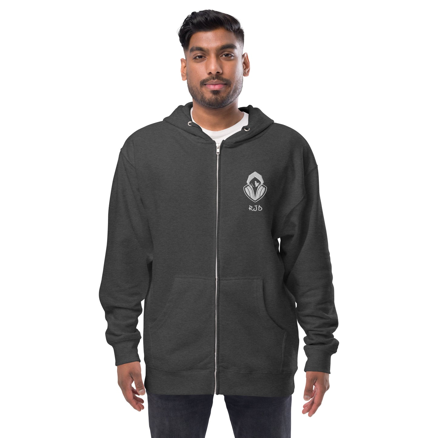 RJD Unisex Fleece Zip Up Hoodie