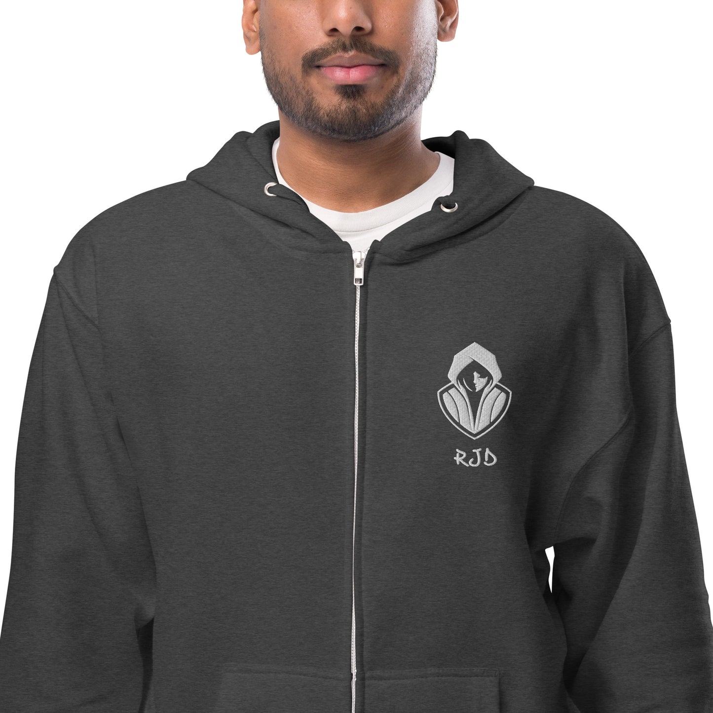 RJD Unisex Fleece Zip Up Hoodie