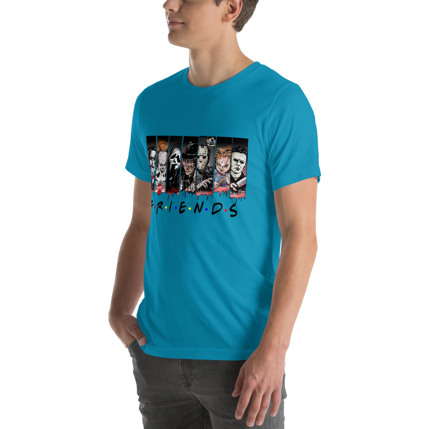 Friends Horror Unisex t-shirt