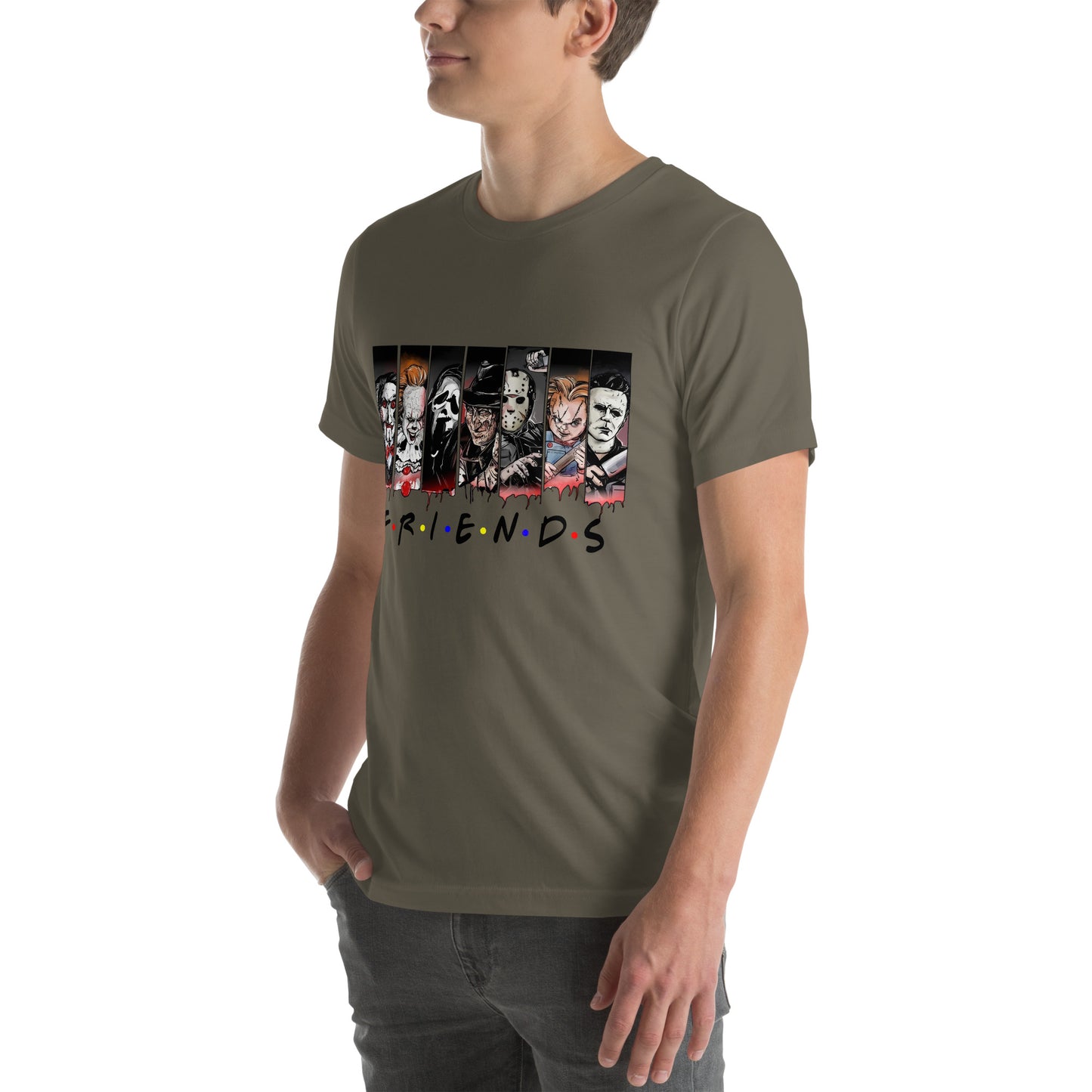 Friends Horror Unisex t-shirt