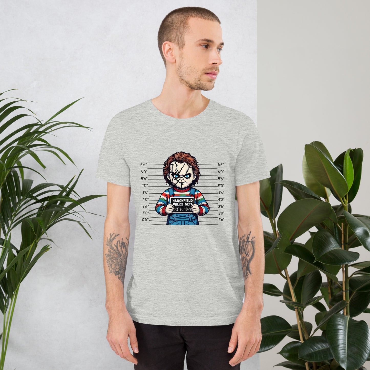 Graphic Chucky Mugshot Unisex t-shirt