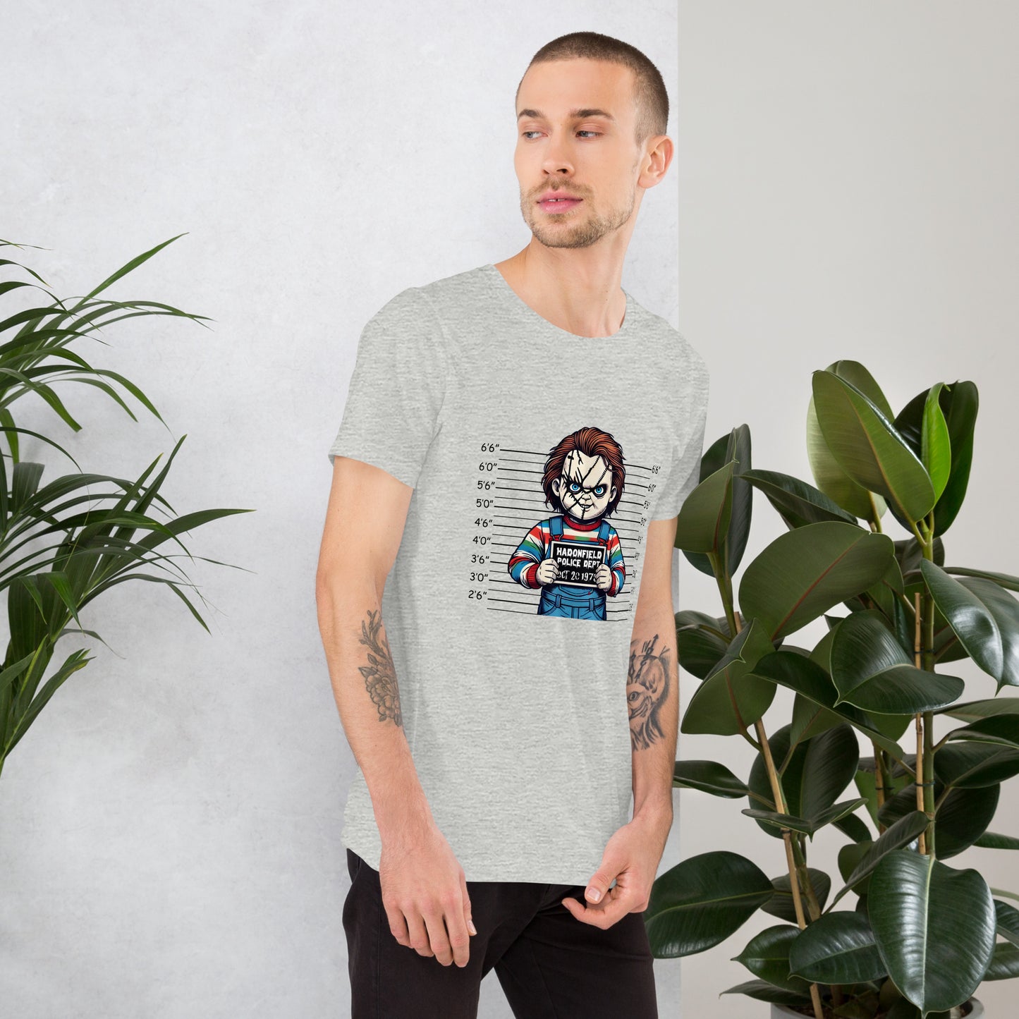 Graphic Chucky Mugshot Unisex t-shirt