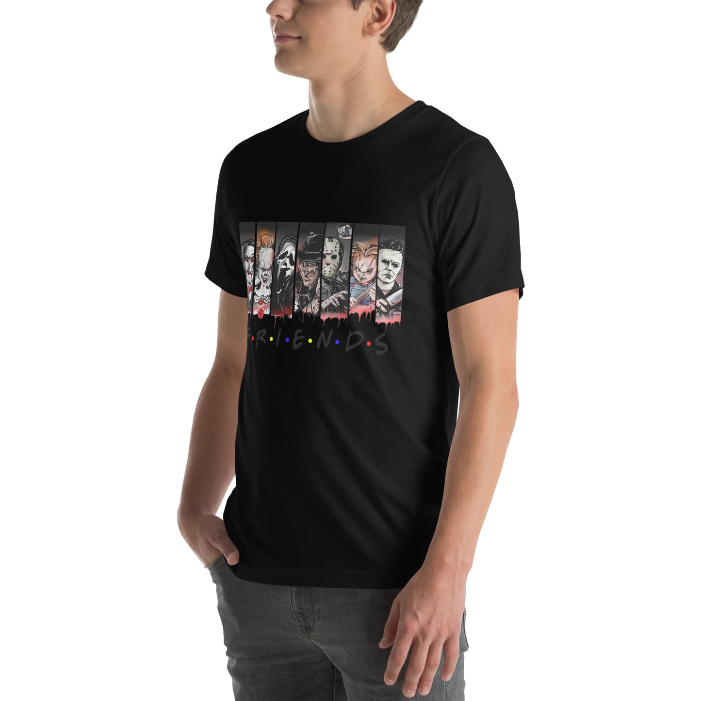 Friends Horror Unisex t-shirt