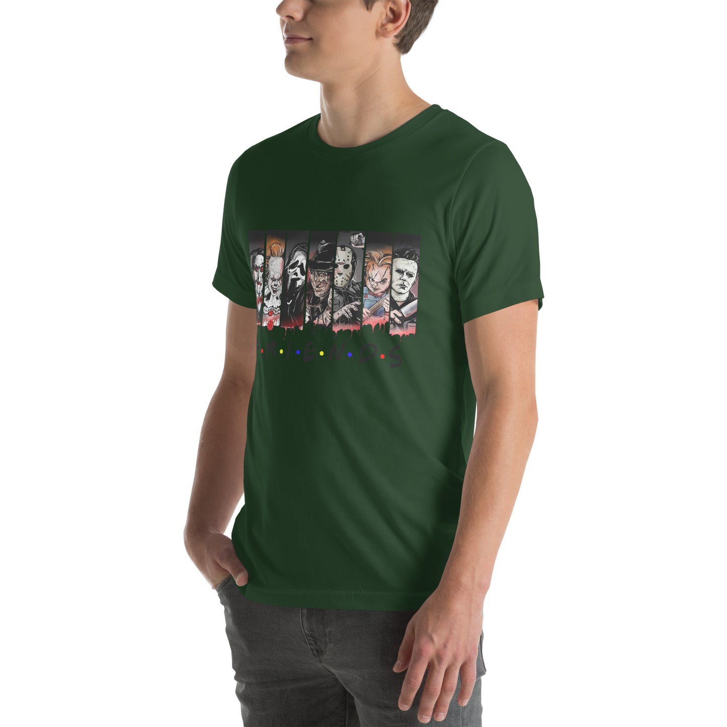 Friends Horror Unisex t-shirt