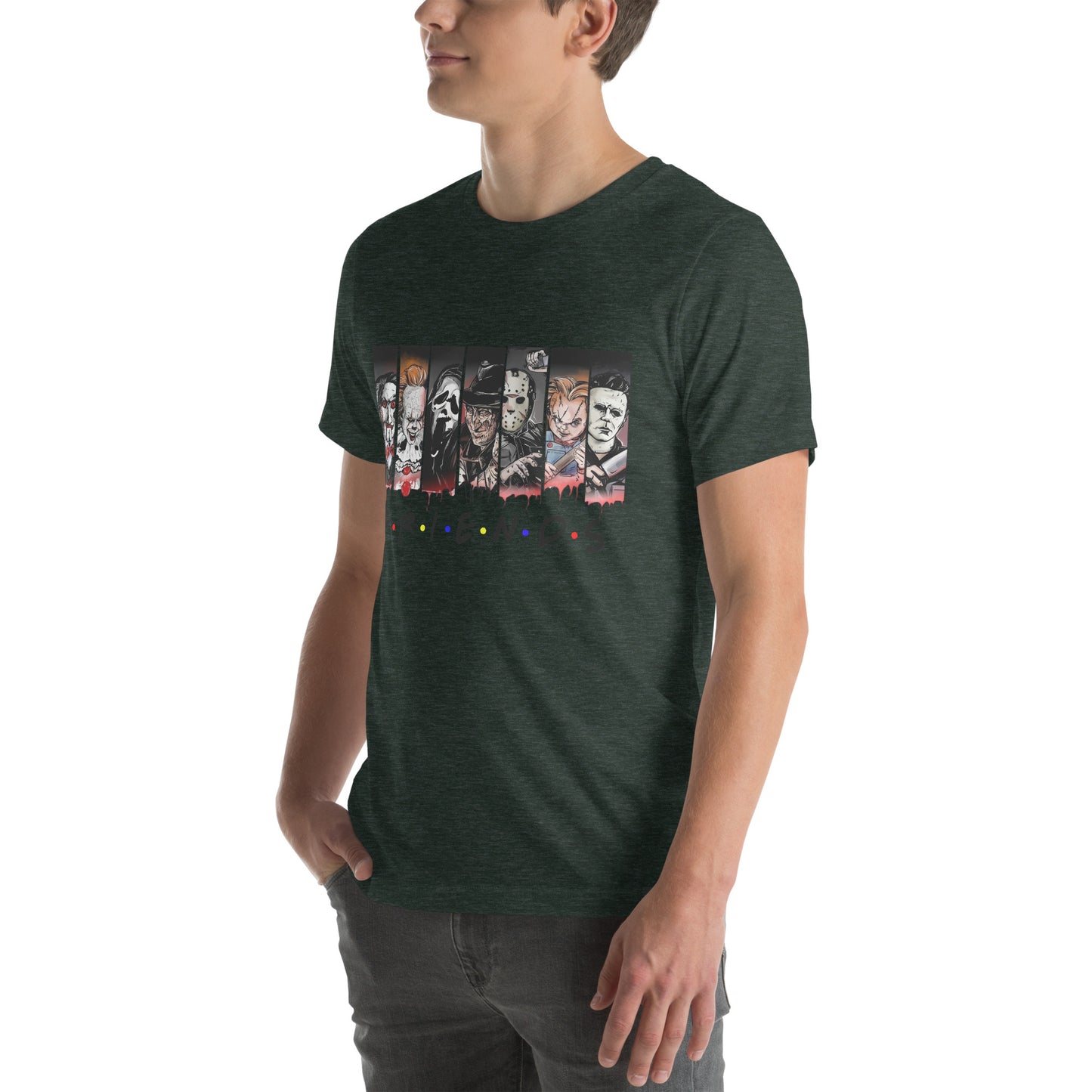 Friends Horror Unisex t-shirt