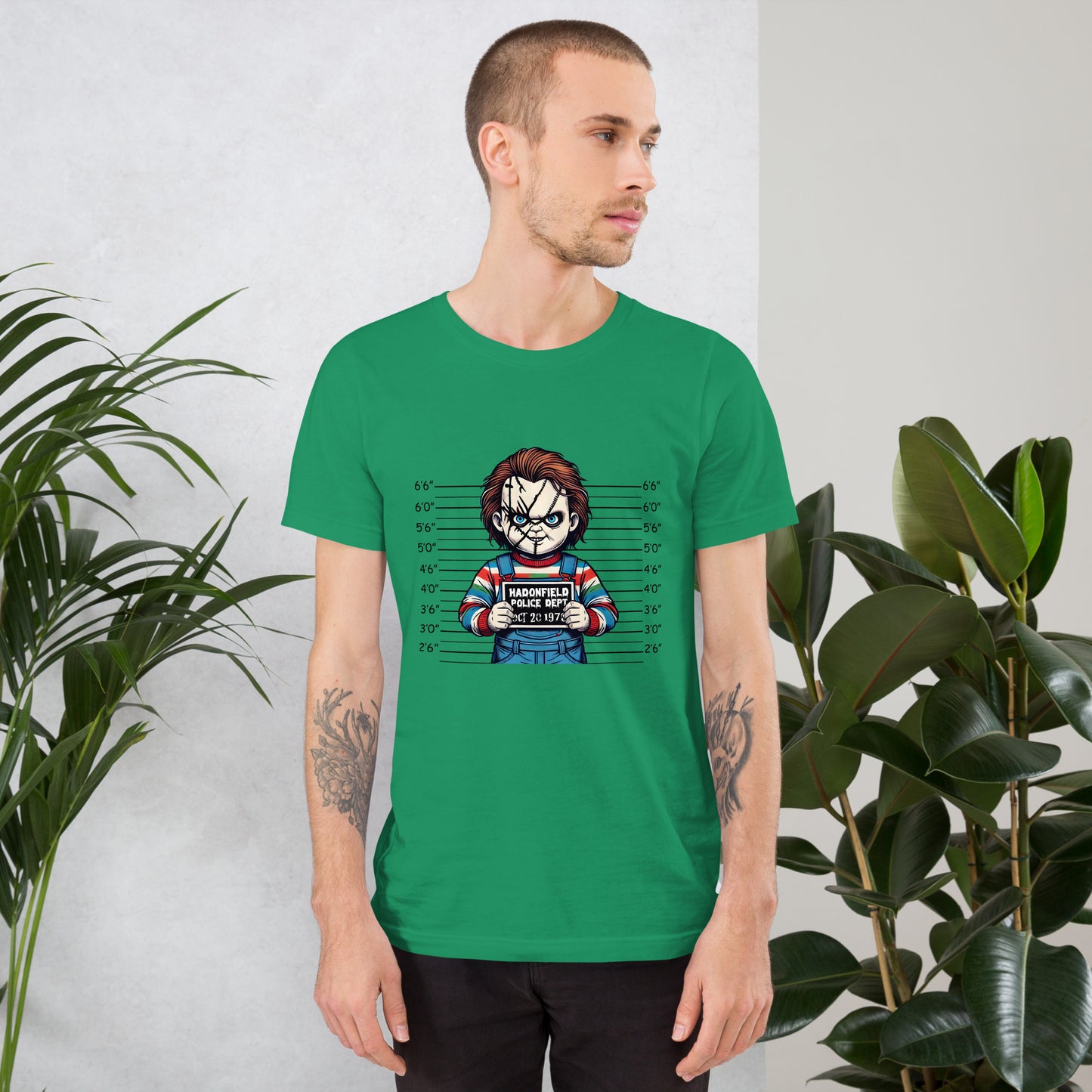 Graphic Chucky Mugshot Unisex t-shirt