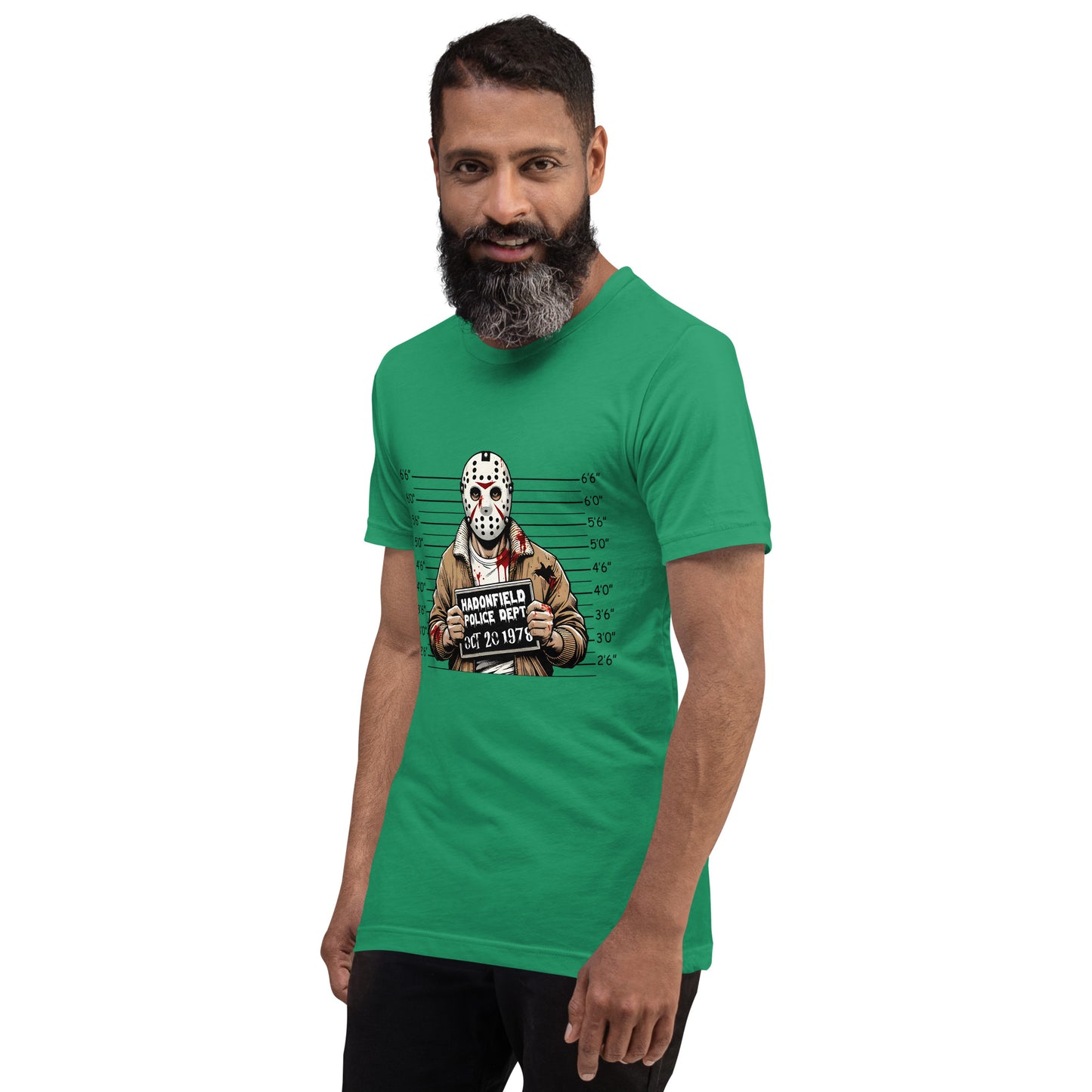 Graphic Jason Mugshot Unisex t-shirt