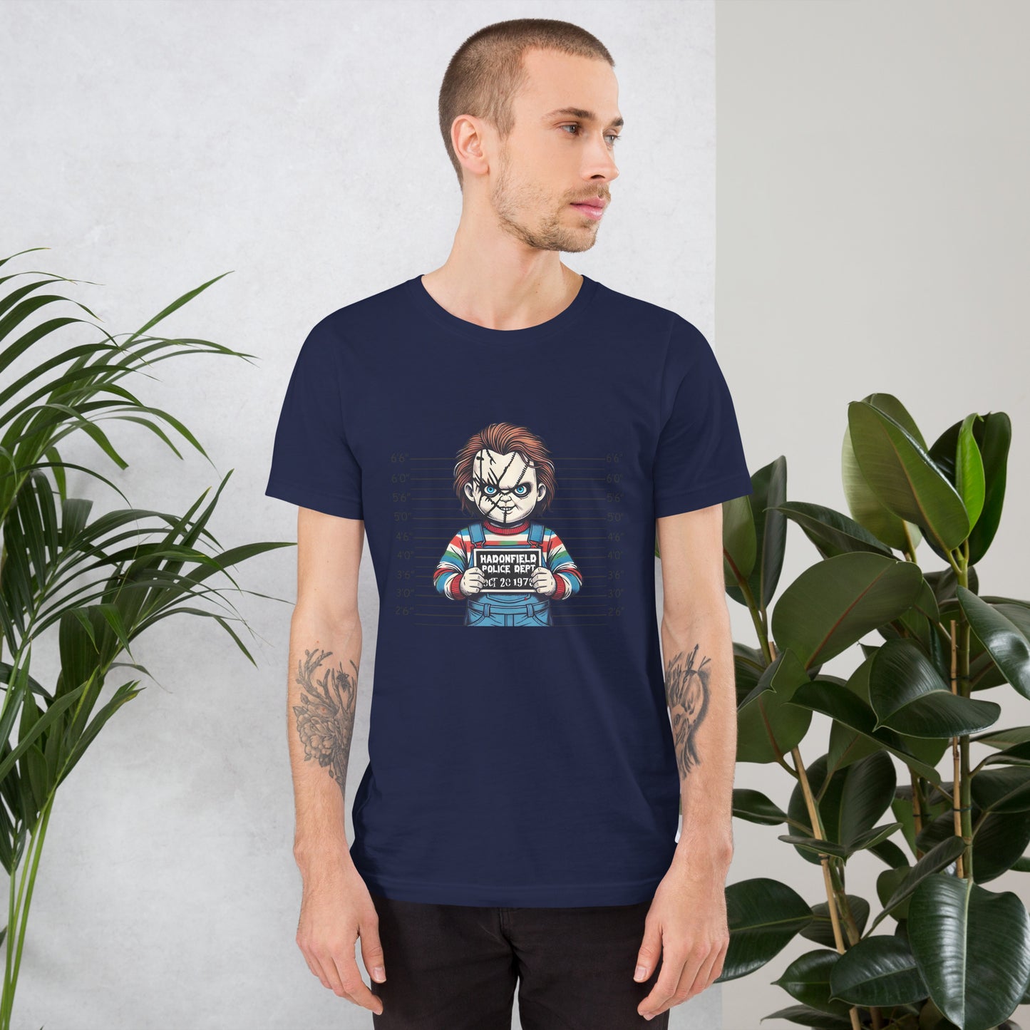 Graphic Chucky Mugshot Unisex t-shirt