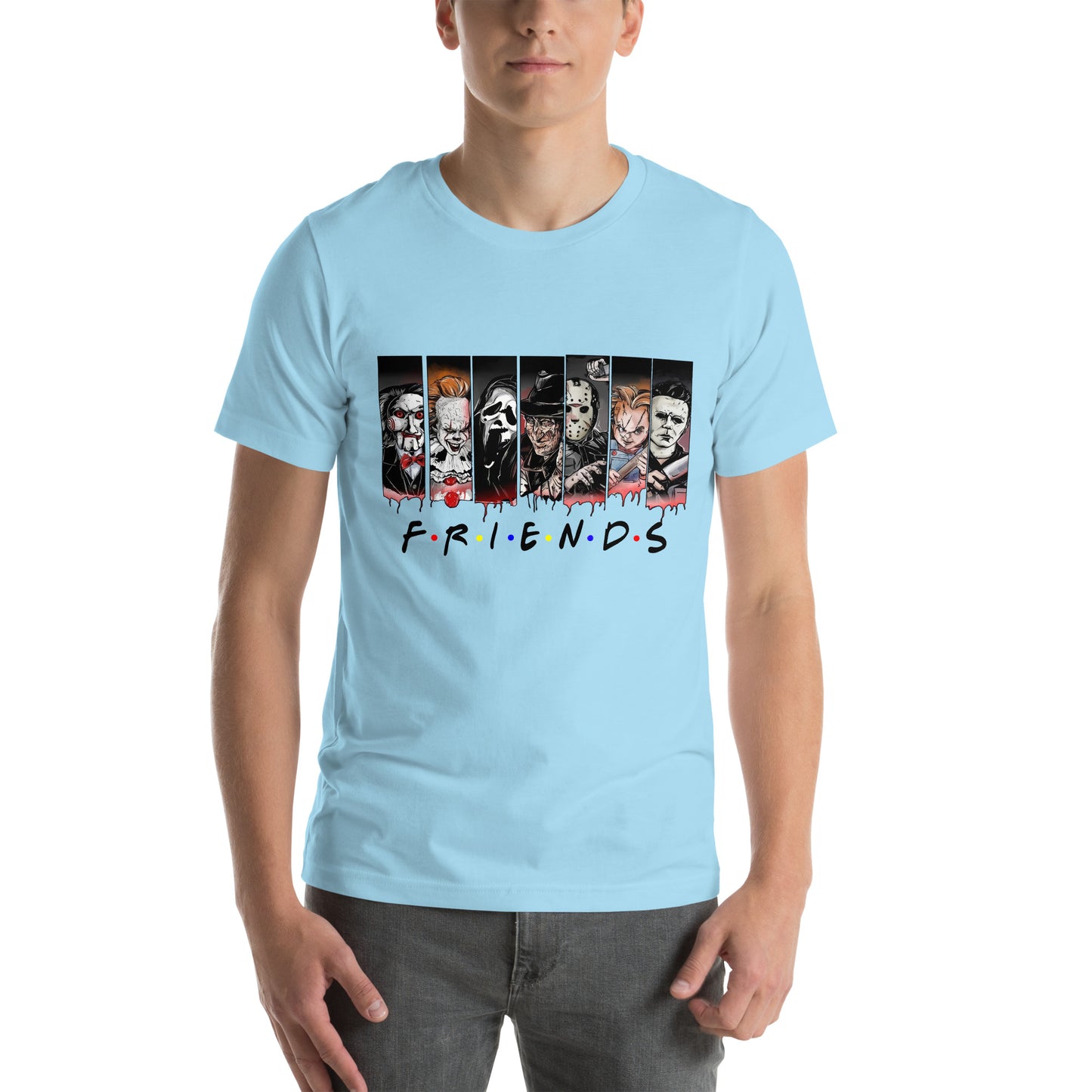 Friends Horror Unisex t-shirt