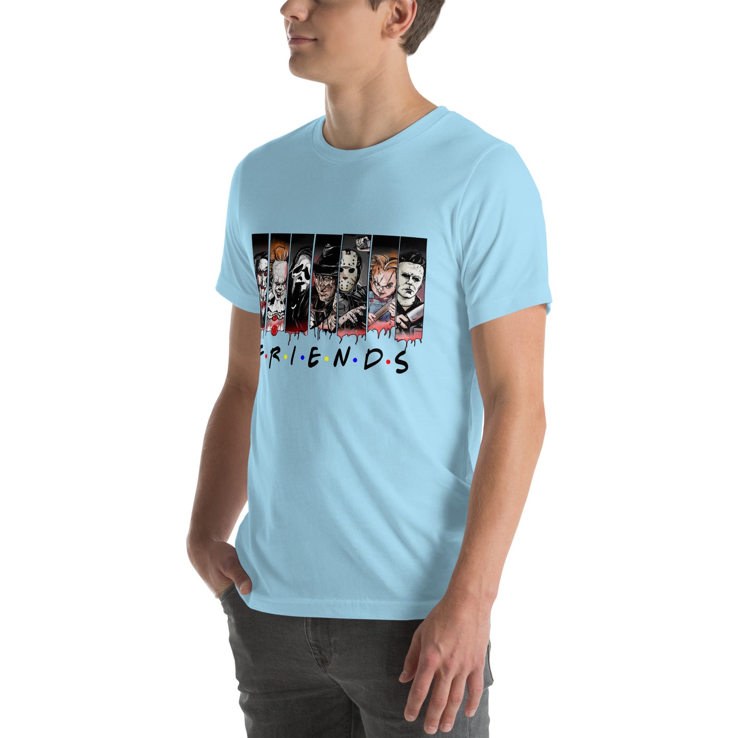 Friends Horror Unisex t-shirt