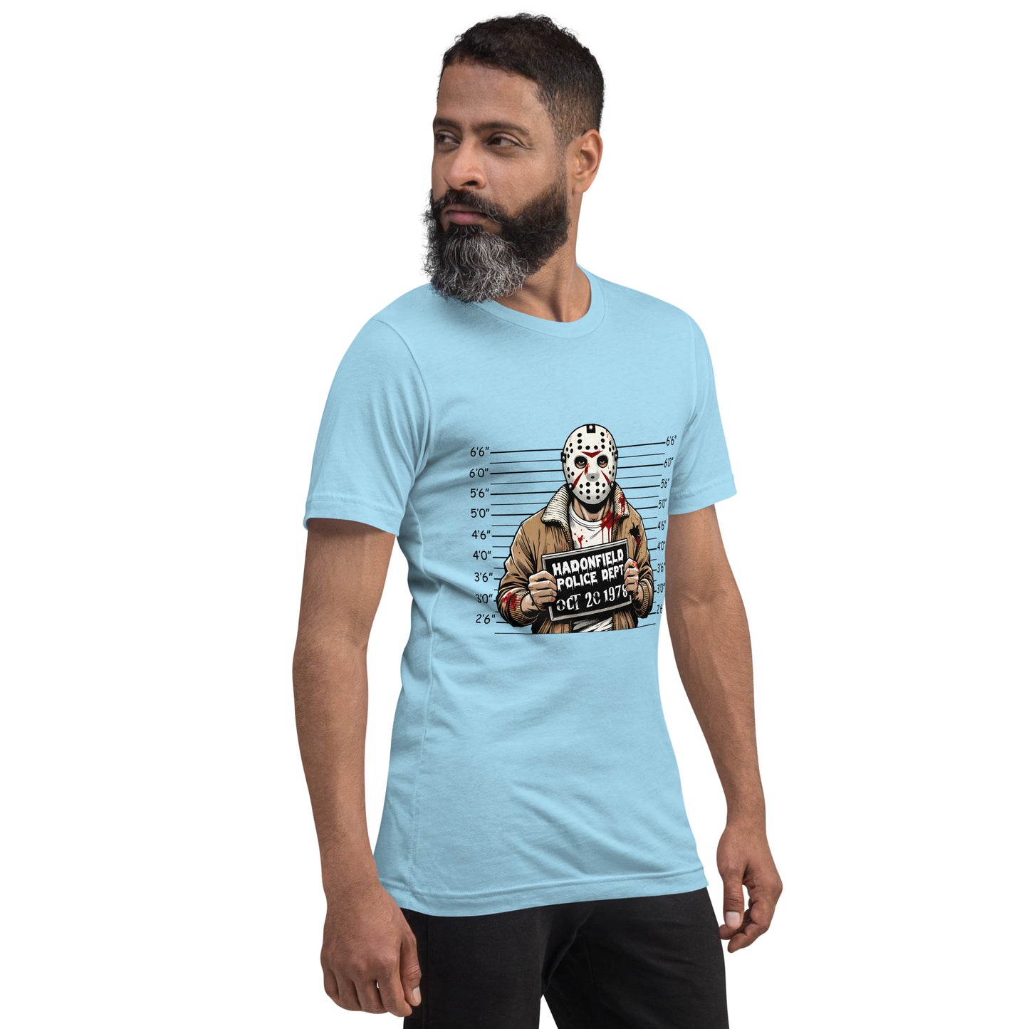 Graphic Jason Mugshot Unisex t-shirt