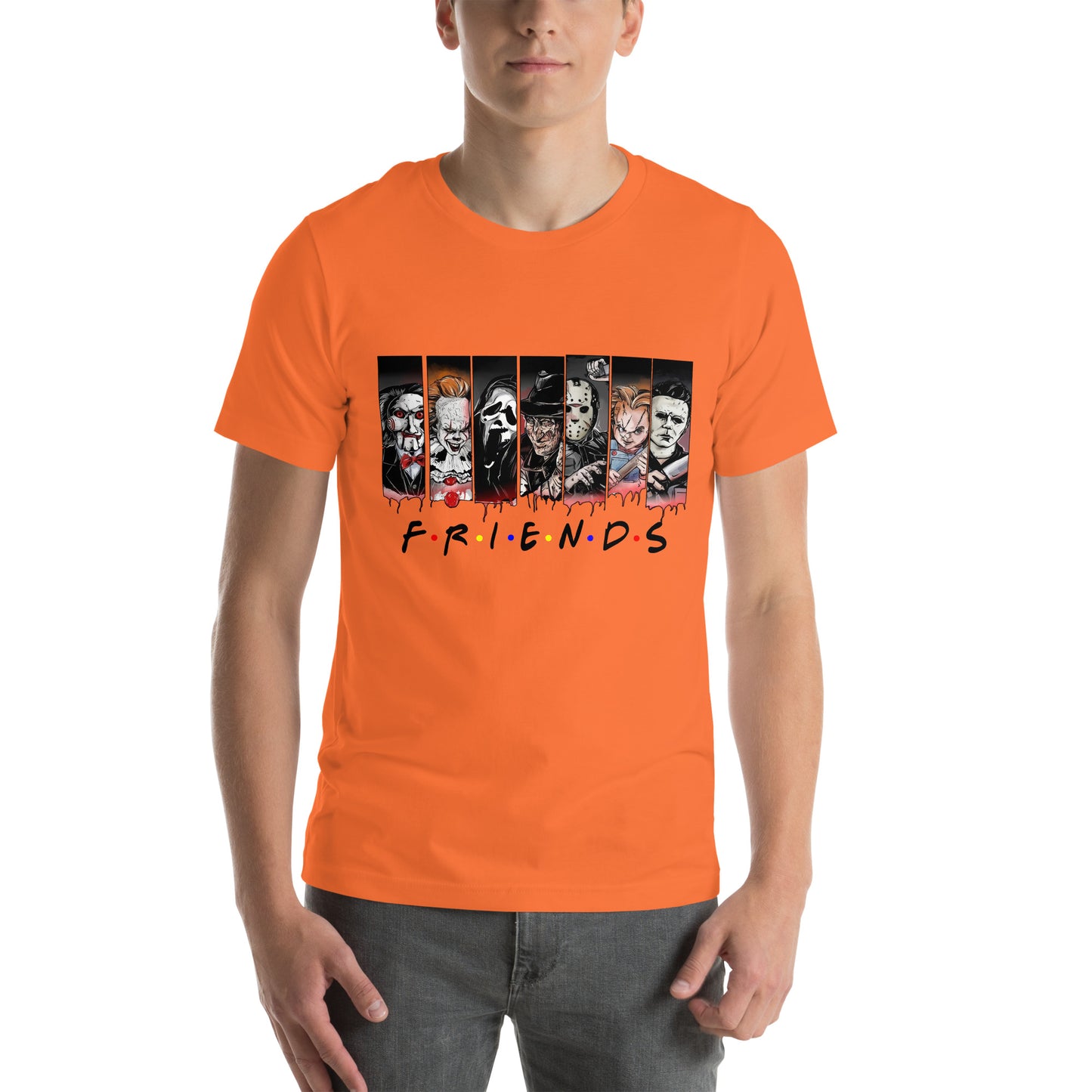 Friends Horror Unisex t-shirt