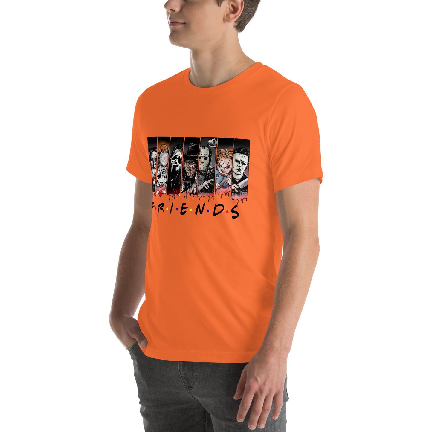 Friends Horror Unisex t-shirt