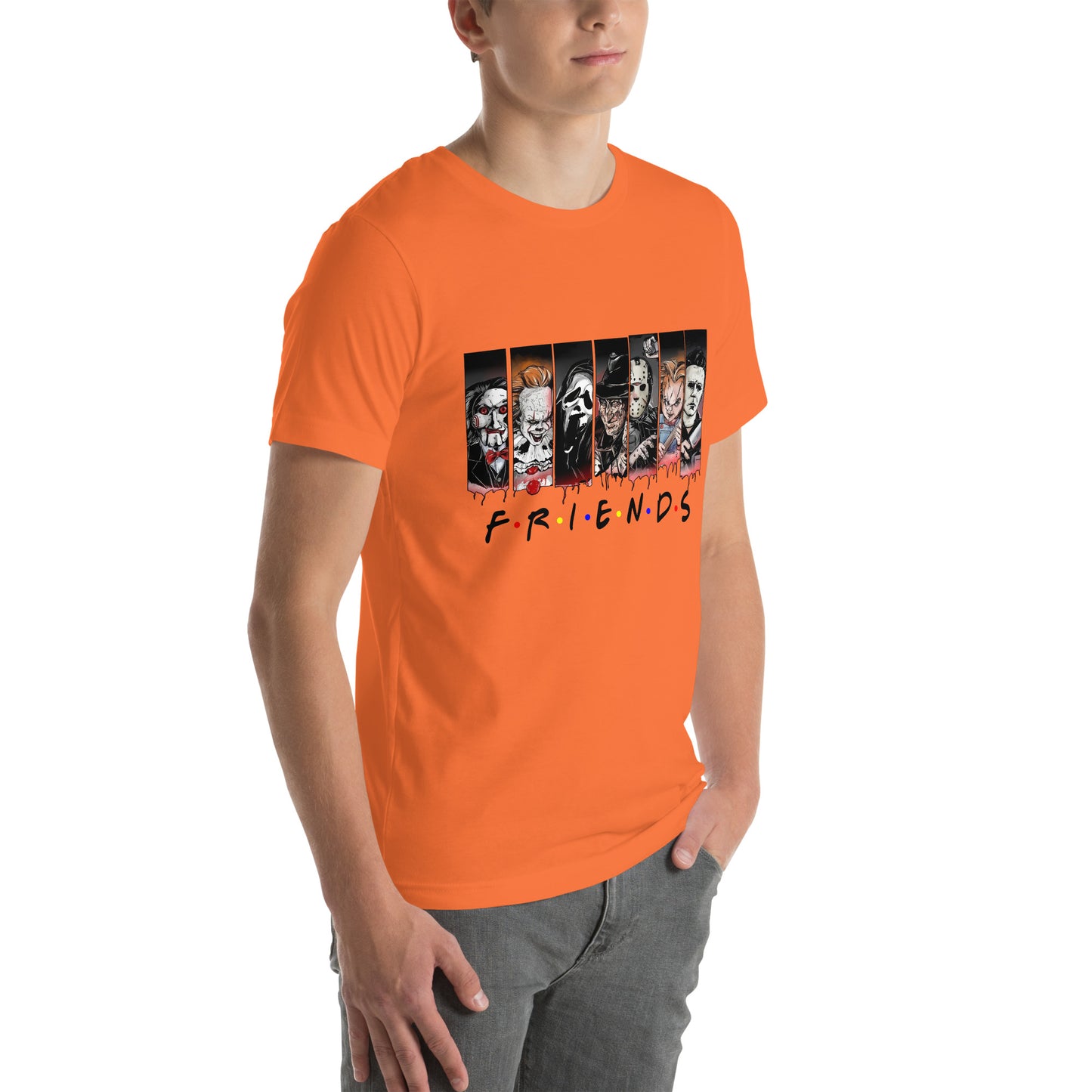 Friends Horror Unisex t-shirt