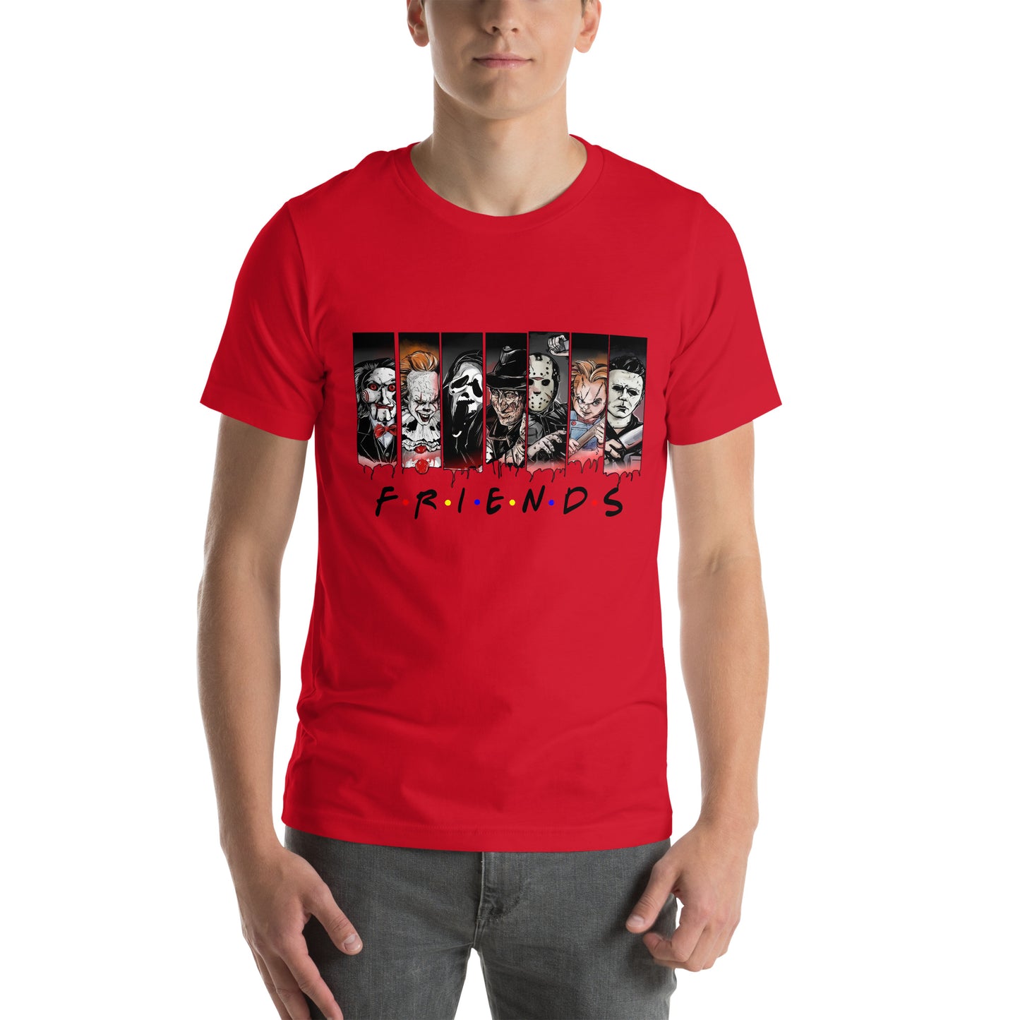 Friends Horror Unisex t-shirt