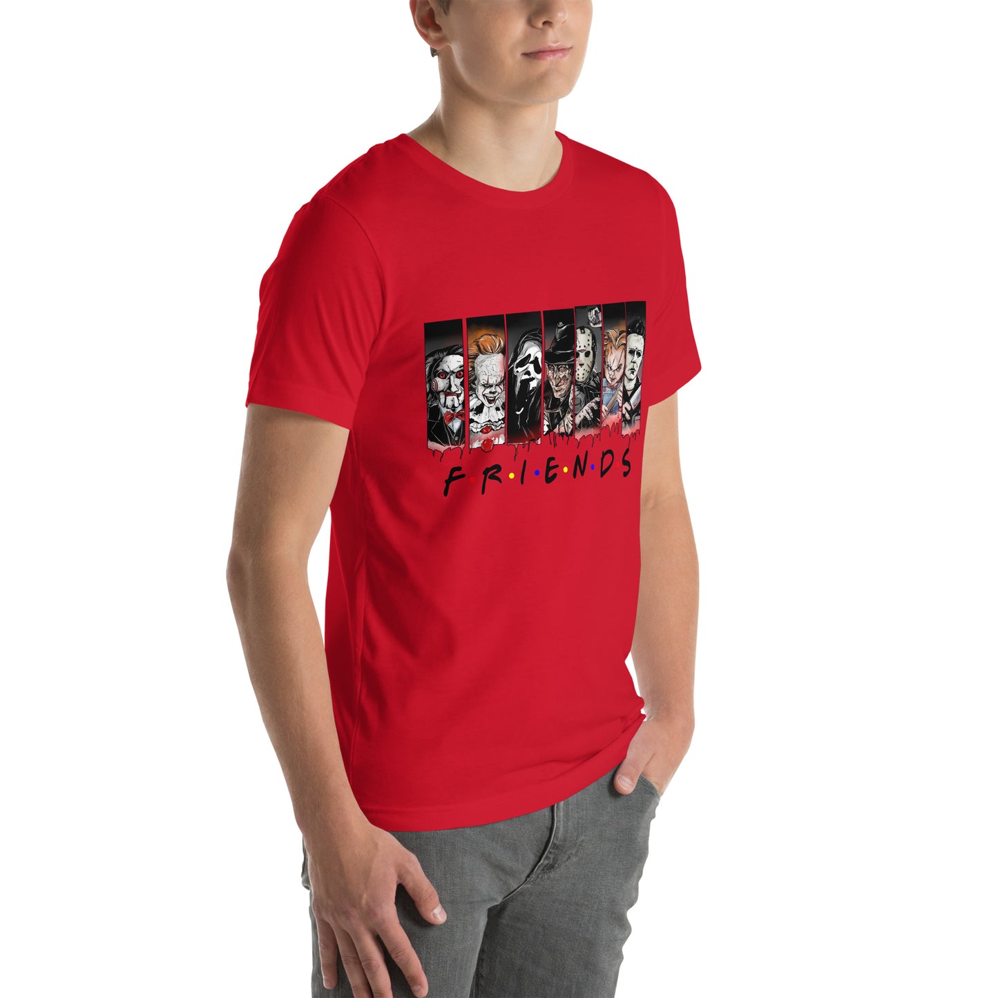 Friends Horror Unisex t-shirt