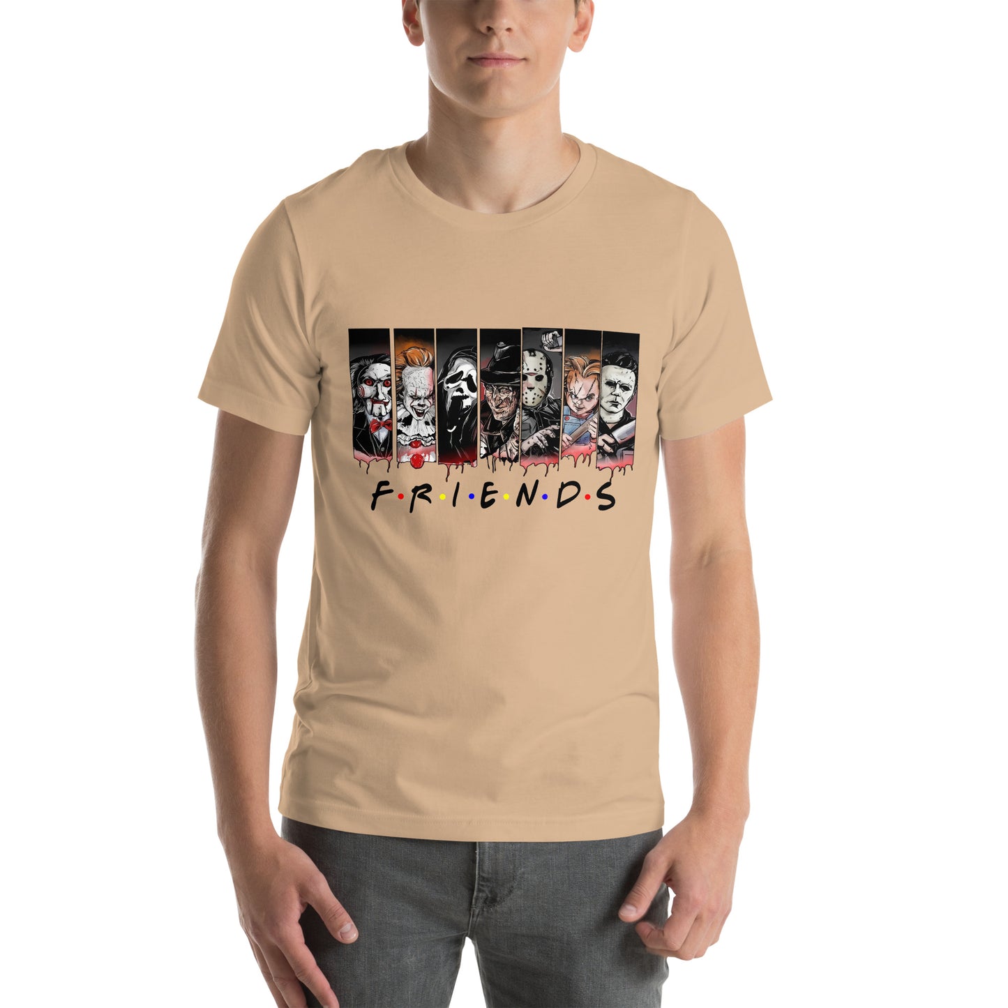 Friends Horror Unisex t-shirt