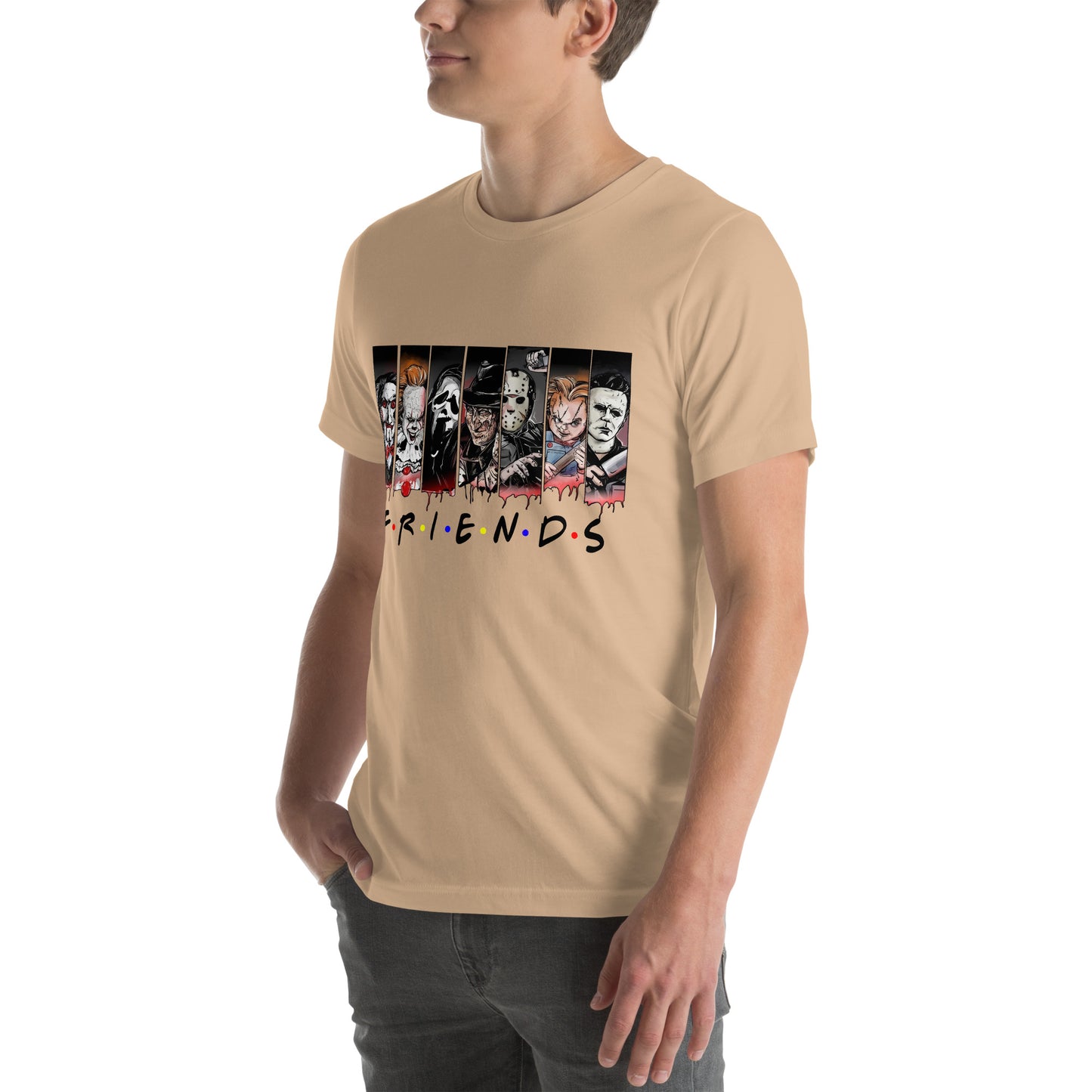 Friends Horror Unisex t-shirt