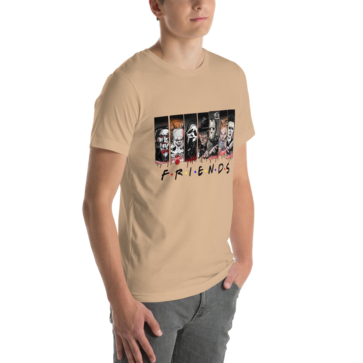 Friends Horror Unisex t-shirt