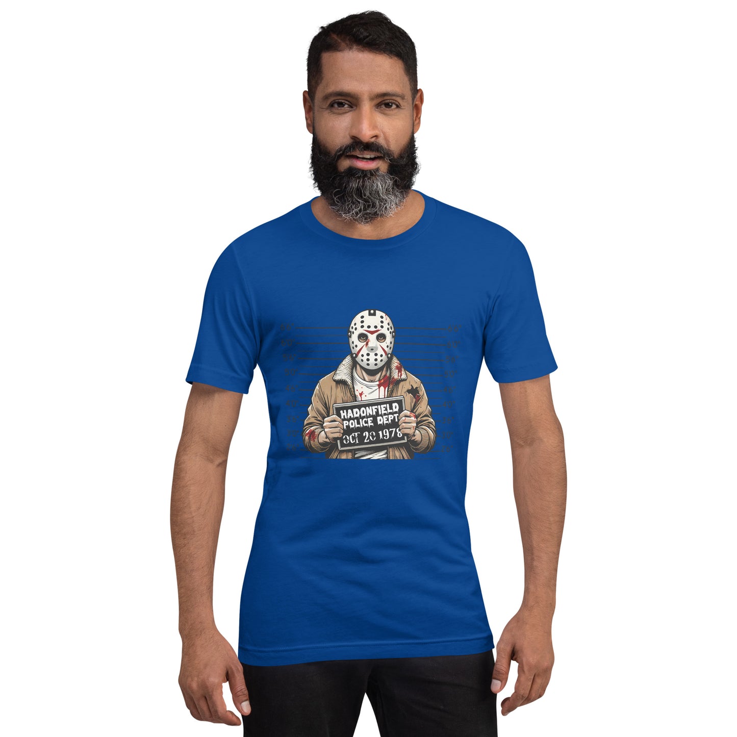 Graphic Jason Mugshot Unisex t-shirt