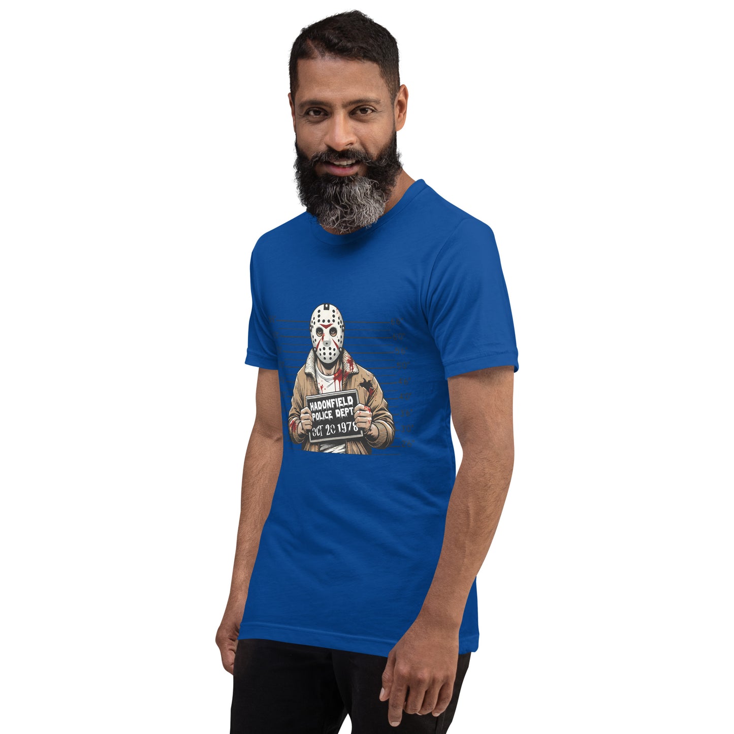 Graphic Jason Mugshot Unisex t-shirt