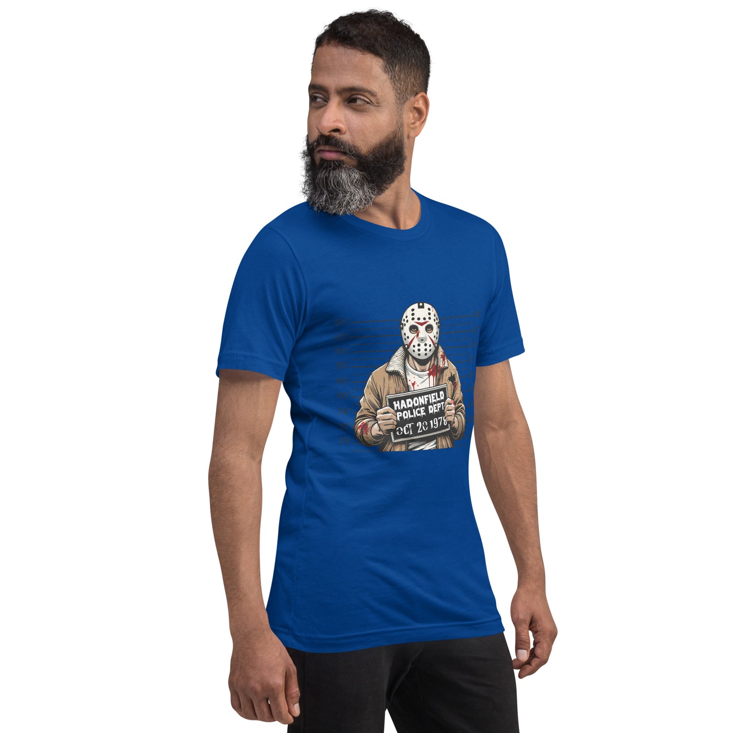 Graphic Jason Mugshot Unisex t-shirt