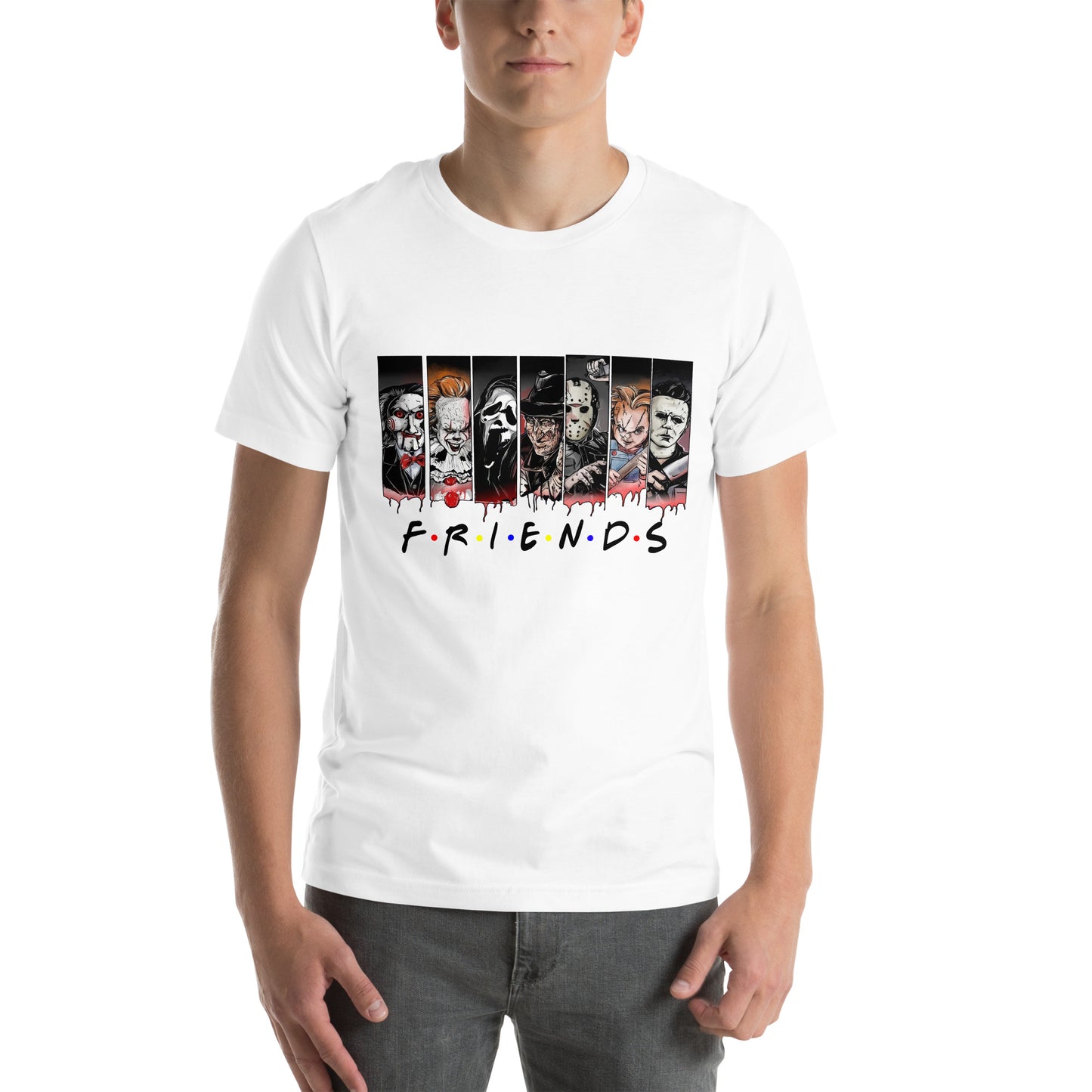 Friends Horror Unisex t-shirt