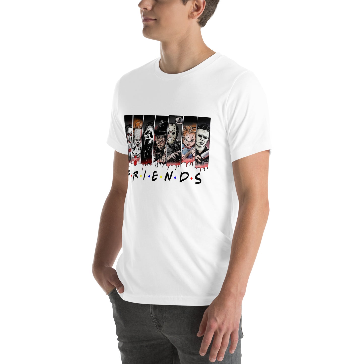 Friends Horror Unisex t-shirt